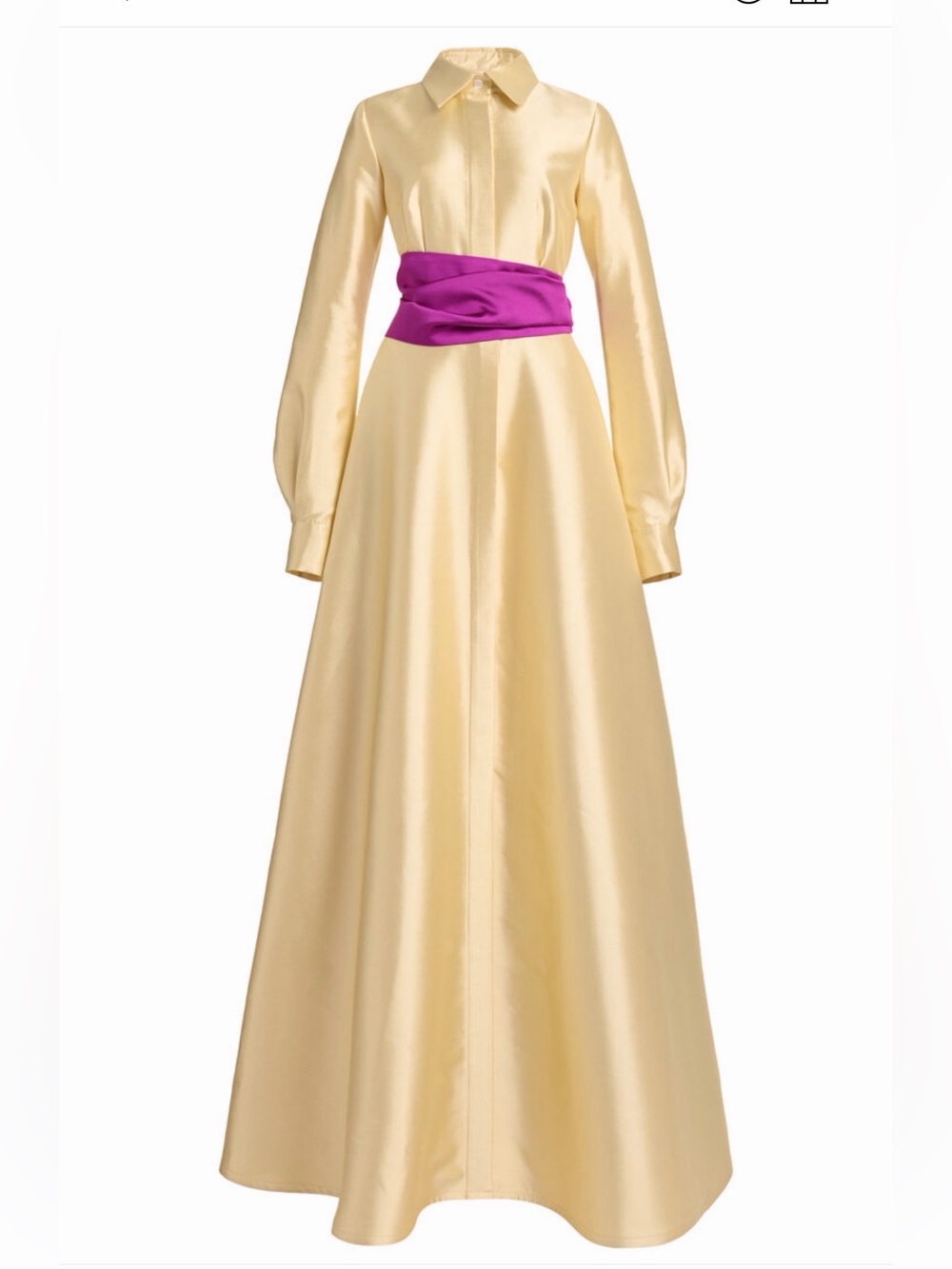 Greta Constantine Gown
Xolani + Simon Silk-Wool Belted Long Sleeve Dress Size 6